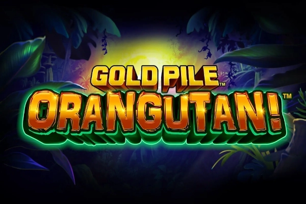 17252 gold pile orangutan